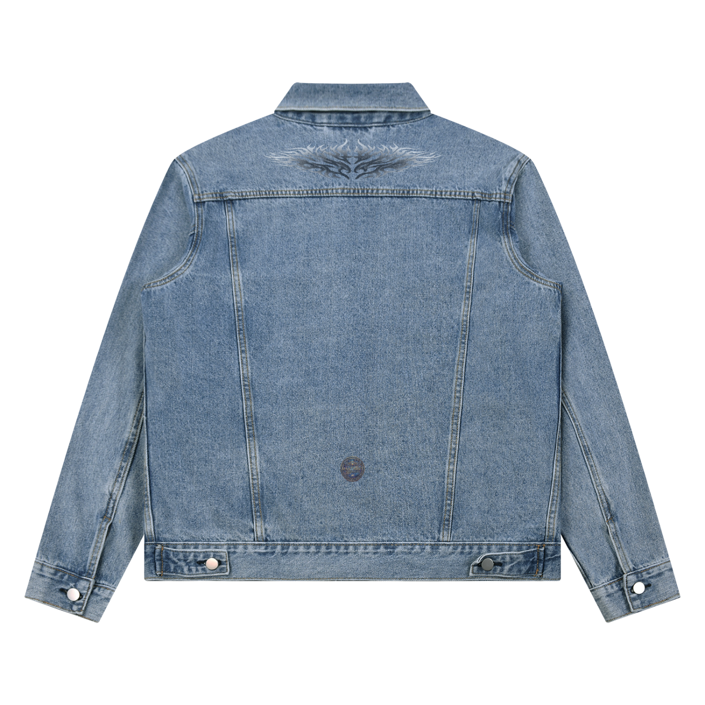 Tribe - Unisex Vintage Wash Denim Jacket
