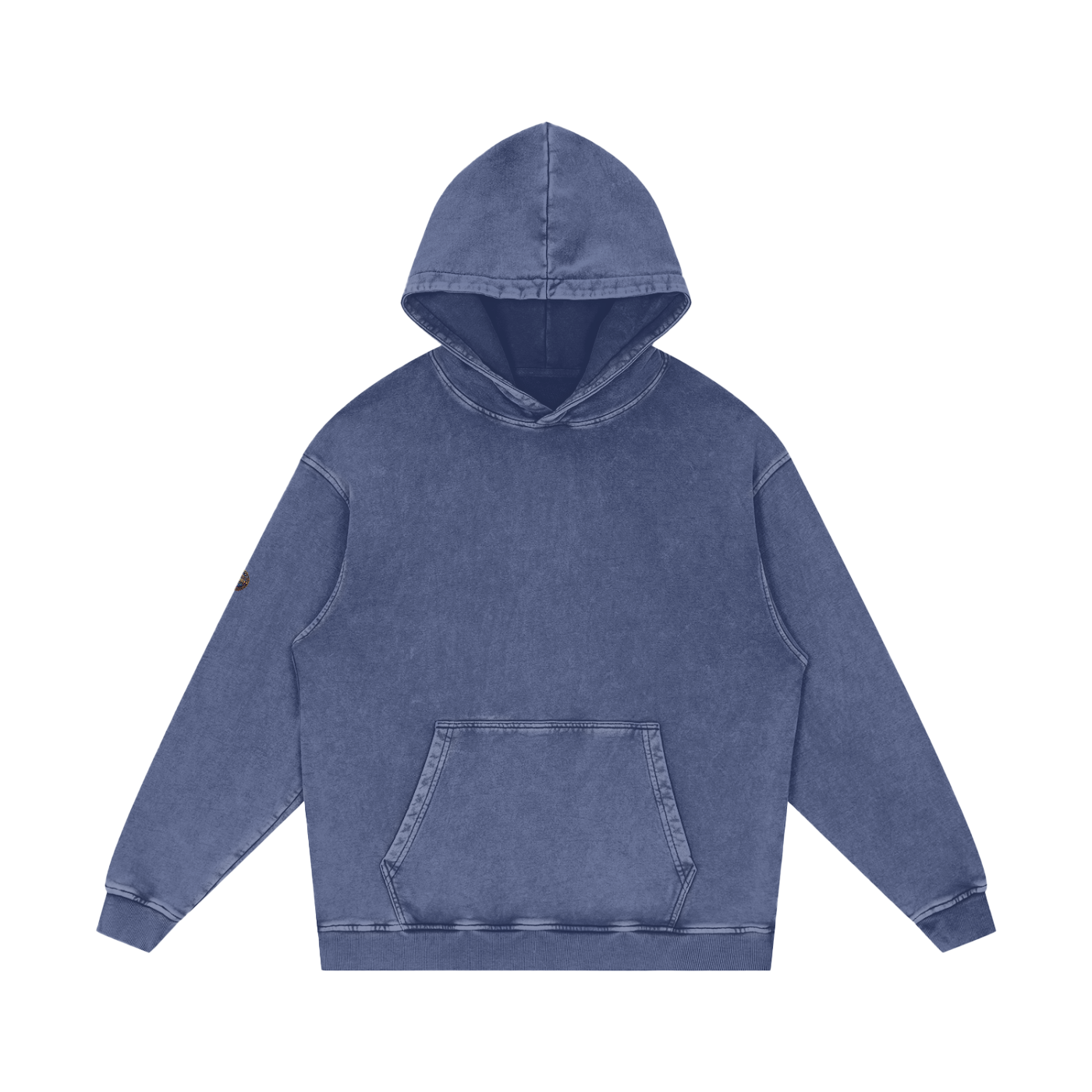 Flavour - Snow Washed Loose Cotton Hoodie