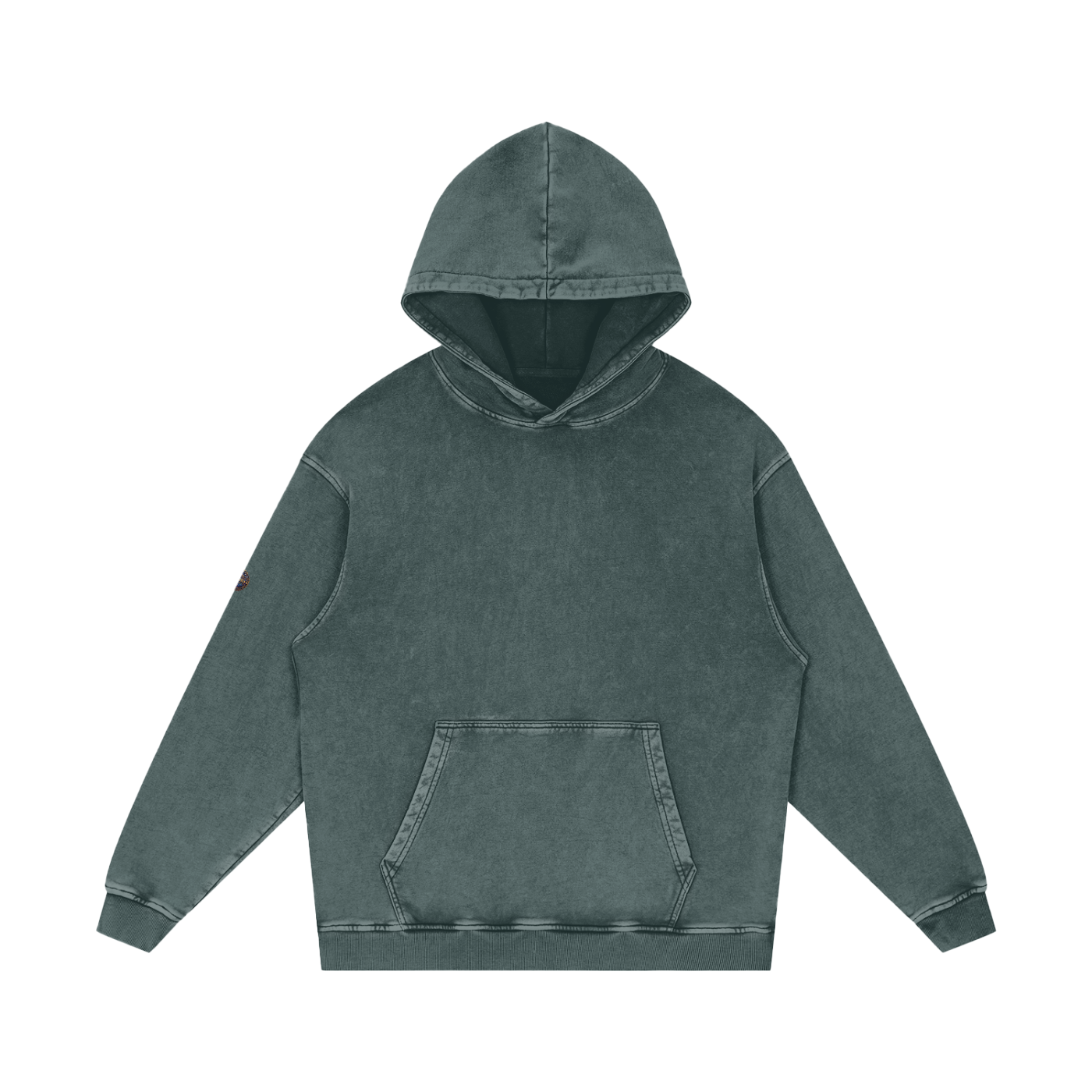 Flavour - Snow Washed Loose Cotton Hoodie