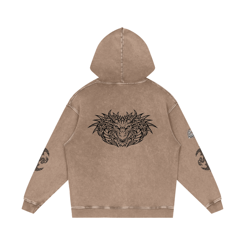 Dragon D-Line Loose Cotton Hoodie