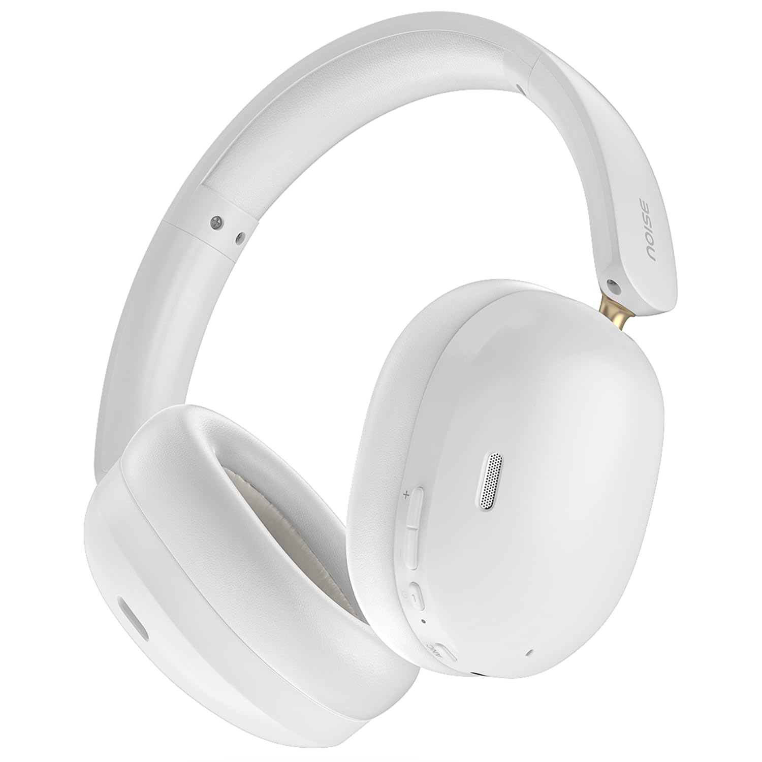 Noise Airwave Max XR Wireless Over-Ear Headphones with 120H Playtime, ANC, HFA Tech, Spatial Audio, Dual Pairing,BT V6.0(Pearl Beige)