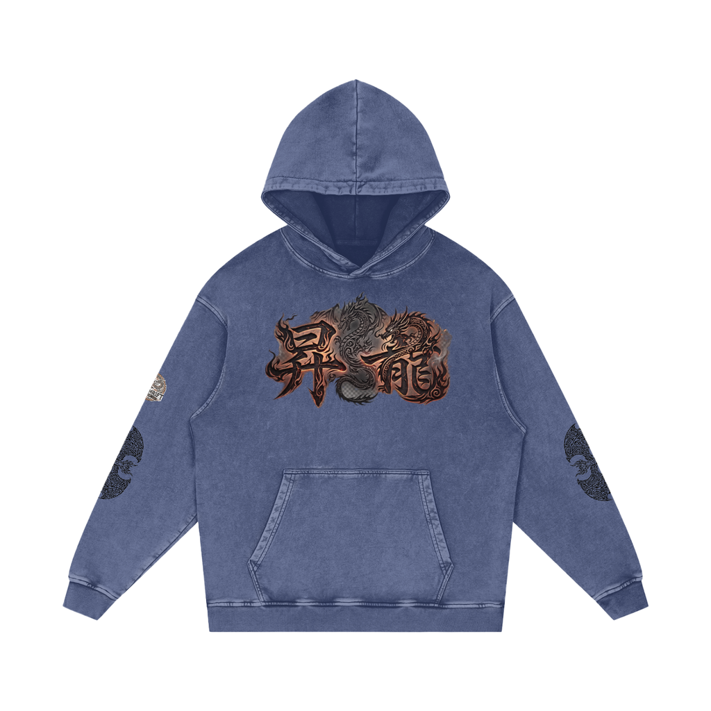 Dragon D-Line Loose Cotton Hoodie
