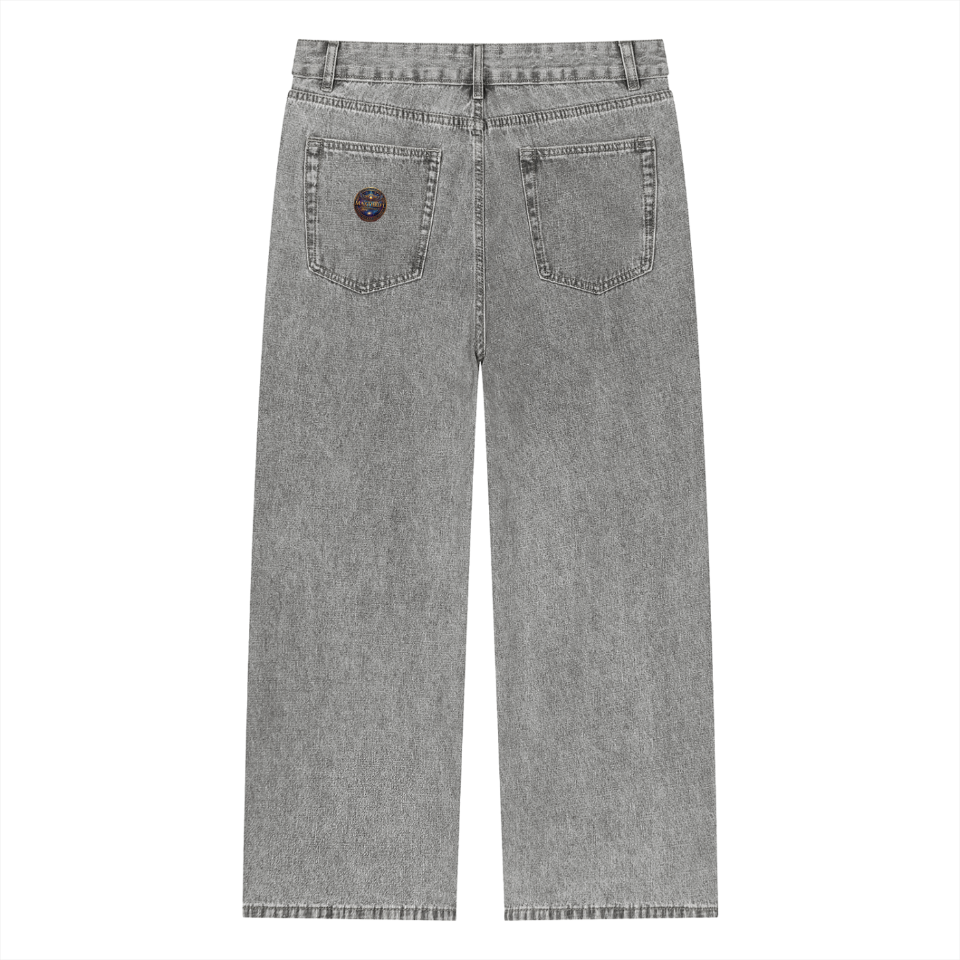Free - Vintage Wash Straight Leg Jeans