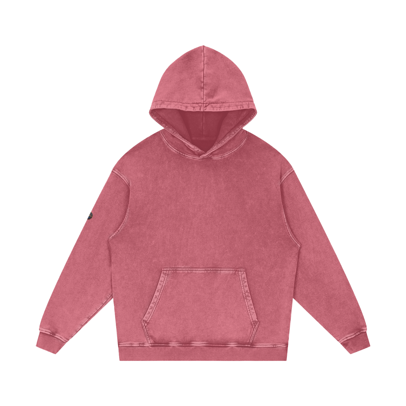 Flavour - Snow Washed Loose Cotton Hoodie