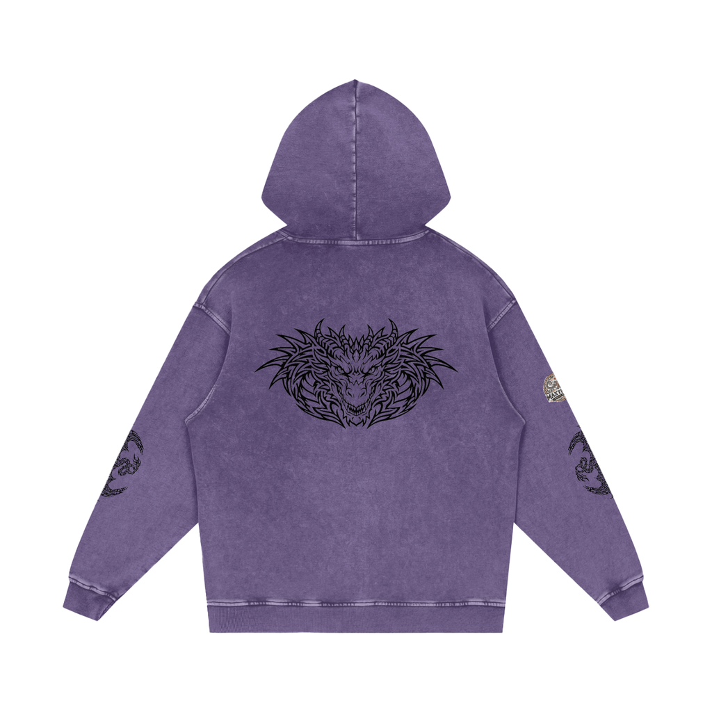 Dragon D-Line Loose Cotton Hoodie